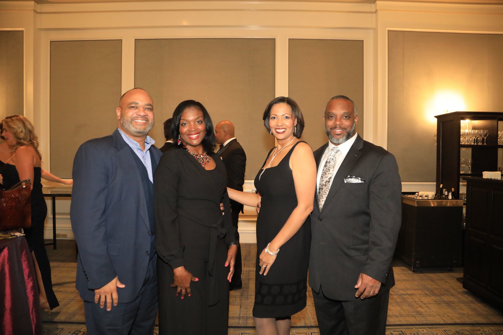 Alex and Denise Fennoy, Veta and Tony Jeffery
